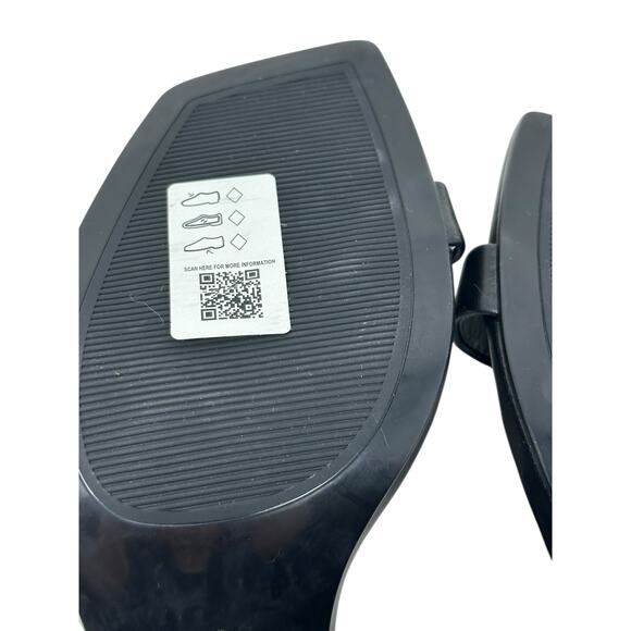 ASOS DESIGN black strappy heeled sandals size 8 - Picture 3 of 15